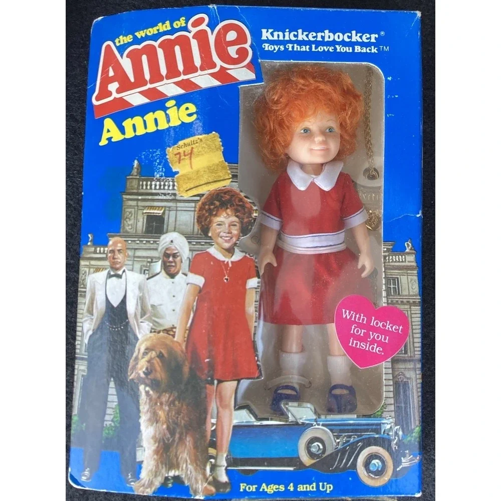 Knickerbocker‎ The World of Annie Annie Fashion Doll 6in Locket Original Box